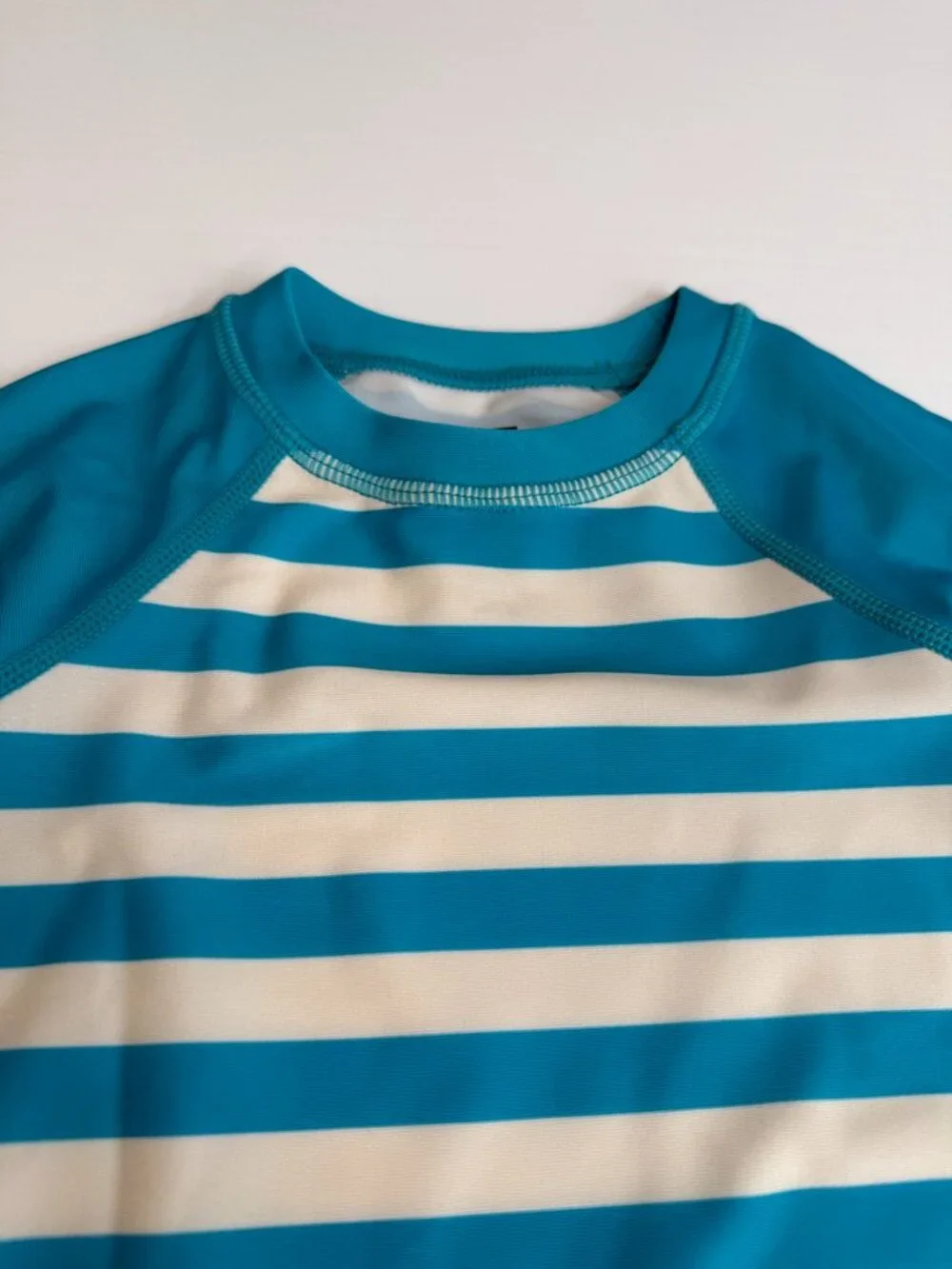 Tea Rash Guard Baby 12 Month Stripe UPF Beach Pool Swim Shirt Play Party Core Ne